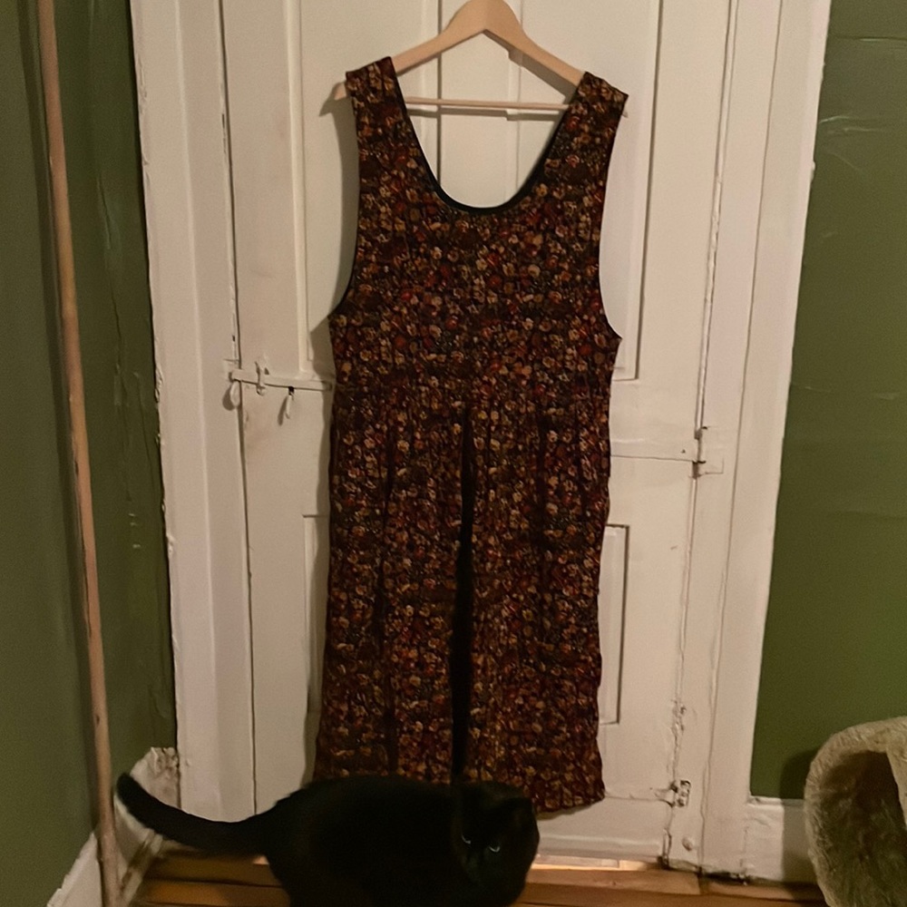 Floral Corduroy Dress Women’s Size 14